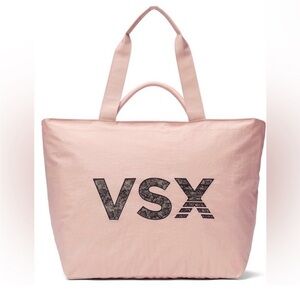 VSX Blush Pink Tote Bag with Black Logo